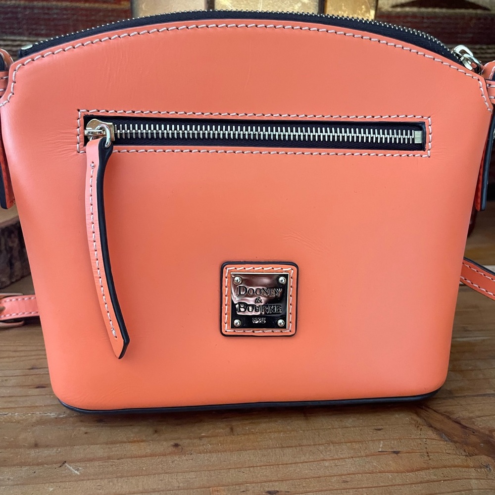 Dooney & Bourke Beacon Dome Crossbody Coral